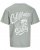 Jack & Jones Zekiel Crew Neck T-Shirt Iceberg Green - Koszulki - T-shirty meskie Duże Rozmiary - 2XL-14XL