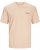 Jack & Jones Zekiel Crew Neck T-Shirt Peach Parfait - Koszulki - T-shirty meskie Duże Rozmiary - 2XL-14XL