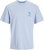 Jack & Jones Summer Vibes Crew Neck T-Shirt Chambray Blue - Koszulki - T-shirty meskie Duże Rozmiary - 2XL-14XL