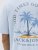 Jack & Jones Summer Vibes Crew Neck T-Shirt Chambray Blue - Koszulki - T-shirty meskie Duże Rozmiary - 2XL-14XL