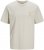  Jack & Jones Summer Vibes Crew Neck T-Shirt Moonbeam - Koszulki - T-shirty meskie Duże Rozmiary - 2XL-14XL