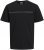 Jack & Jones FUSION Full Branding T-Shirt Black - Koszulki - T-shirty meskie Duże Rozmiary - 2XL-14XL
