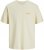 Jack & Jones Retiro Crew Neck T-Shirt Antique White - Koszulki - T-shirty meskie Duże Rozmiary - 2XL-14XL