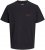 Jack & Jones Retiro Crew Neck T-Shirt Black - Koszulki - T-shirty meskie Duże Rozmiary - 2XL-14XL