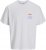 Jack & Jones Compact Crew Neck T-Shirt White - Koszulki - T-shirty meskie Duże Rozmiary - 2XL-14XL