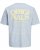 Jack & Jones Tavira Type Crew Neck T-Shirt Skyway - Koszulki - T-shirty meskie Duże Rozmiary - 2XL-14XL