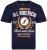 Kam Jeans 5329 Twin pack T-shirt Charcoal/Navy - Koszulki - T-shirty meskie Duże Rozmiary - 2XL-14XL