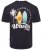 Kam Jeans 5709 Summer Adventure Print Tee Indigo - Koszulki - T-shirty meskie Duże Rozmiary - 2XL-14XL