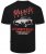 Kam Jeans 5710 Legendary Racing Slub Tee With Back Print Black - Koszulki - T-shirty meskie Duże Rozmiary - 2XL-14XL