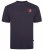 Kam Jeans 5710 Legendary Racing Slub Tee With Back Print Navy - Koszulki - T-shirty meskie Duże Rozmiary - 2XL-14XL