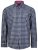 Kam Jeans 6156 Long Sleeve Check Shirt Navy - Koszule - Koszule 2XL-10XL