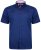 Kam Jeans 6160 Short Sleeve Dobby Print Shirt Twilight Blue - Koszule - Koszule 2XL-10XL