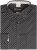 Kam Jeans 6296 Long Sleeve All Over Geo Print Shirt Black - Koszule - Koszule 2XL-10XL