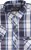 Kam Jeans 6301 SS Casual Check Shirt Navy - Koszule - Koszule 2XL-10XL