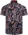 Kam Jeans 6330 AOP Floral Print Short Sleeve Shirt Navy - Koszule - Koszule 2XL-10XL