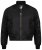 Kam Jeans KV75 Bomber Jacket Black - Kurtki Męskie Duże Rozmiary - Kurtki Duże rozmiary 2XL-8XL