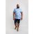 D555 Santana Hawaii Shirt Sky Blue - Koszule - Koszule 2XL-10XL