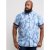 D555 Santana Hawaii Shirt Sky Blue - Koszule - Koszule 2XL-10XL