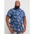 D555 Reuben Hawaii Shirt Navy - Koszule - Koszule 2XL-10XL