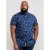 D555 Davian Hawaii Shirt Navy - Koszule - Koszule 2XL-10XL
