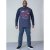 D555 Neill Long Sleeve T-shirt Navy - Koszulki - T-shirty meskie Duże Rozmiary - 2XL-14XL