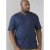 D555 Signature V-neck T-shirt Navy - Koszulki - T-shirty meskie Duże Rozmiary - 2XL-14XL