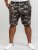 D555 Chadwick Shorts Green Camo - Szorty - Szorty W40-W60