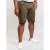 D555 Gilbert Stretch Shorts Khaki - Szorty - Szorty W40-W60