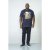 D555 Murray T-shirt Navy - Koszulki - T-shirty meskie Duże Rozmiary - 2XL-14XL