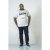 D555 Phillip T-shirt Grey - Koszulki - T-shirty meskie Duże Rozmiary - 2XL-14XL