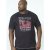D555 Perry T-shirt Black - Koszulki - T-shirty meskie Duże Rozmiary - 2XL-14XL