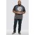 D555 Dallas T-shirt Charcoal - Koszulki - T-shirty meskie Duże Rozmiary - 2XL-14XL