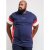 D555 Baker T-shirt Navy - Koszulki - T-shirty meskie Duże Rozmiary - 2XL-14XL