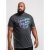 D555 Simmons T-shirt Black - Koszulki - T-shirty meskie Duże Rozmiary - 2XL-14XL