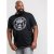 D555 Walton T-shirt Black - Koszulki - T-shirty meskie Duże Rozmiary - 2XL-14XL