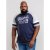 D555 Jones T-shirt Navy - Koszulki - T-shirty meskie Duże Rozmiary - 2XL-14XL
