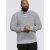 D555 Zane Sweater Grey - Bluzy & bluzy z kapturem - Bluzy & Bluzy z kapturem 2XL-12XL