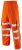 Leo Instow Breathable Executive Cargo Rain pants Hi-Vis Orange - Odzież robocza - Odzież robocza 3XL-6XL