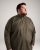 Motley Denim Lisbon Long Sleeve Shirt Dark Khaki - Koszule - Koszule 2XL-10XL