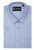 Kam Jeans 6283 Casual SS Herringbone Shirt Blue - Koszule - Koszule 2XL-10XL