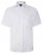 Kam Jeans 6283 Casual SS Herringbone Shirt White - Koszule - Koszule 2XL-10XL