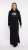 Nora Mikken MARI Maxi Hoodie Dress Black - Bluzy & bluzy z kapturem - 