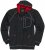 Adamo Michael Hoodie with Zipper Charcoal - Bluzy & bluzy z kapturem - Bluzy & Bluzy z kapturem 2XL-12XL