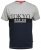 D555 Morris T-shirt Navy - Koszulki - T-shirty meskie Duże Rozmiary - 2XL-14XL