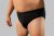 20 Nodi Stretch Cotton Briefs with Embroidered Side Label Black - Bielizna & stroje kąpielowe - Bielizna & Stroje kąpielowe 2XL-8XL