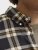 Jack & Jones Classic Flannel Long Sleeve Shirt Black - Koszule - Koszule 2XL-10XL