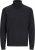 Jack & Jones Basic Knitted Sweater with Rolled Neck Black - Bluzy & bluzy z kapturem - Bluzy & Bluzy z kapturem 2XL-12XL