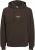 Jack & Jones Soho Hoodie Brown - Bluzy & bluzy z kapturem - Bluzy & Bluzy z kapturem 2XL-12XL