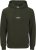 Jack & Jones Soho Hoodie Green - Bluzy & bluzy z kapturem - Bluzy & Bluzy z kapturem 2XL-12XL