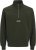 Jack & Jones Soho Sweatshirt with Zipper Green - Bluzy & bluzy z kapturem - Bluzy & Bluzy z kapturem 2XL-12XL